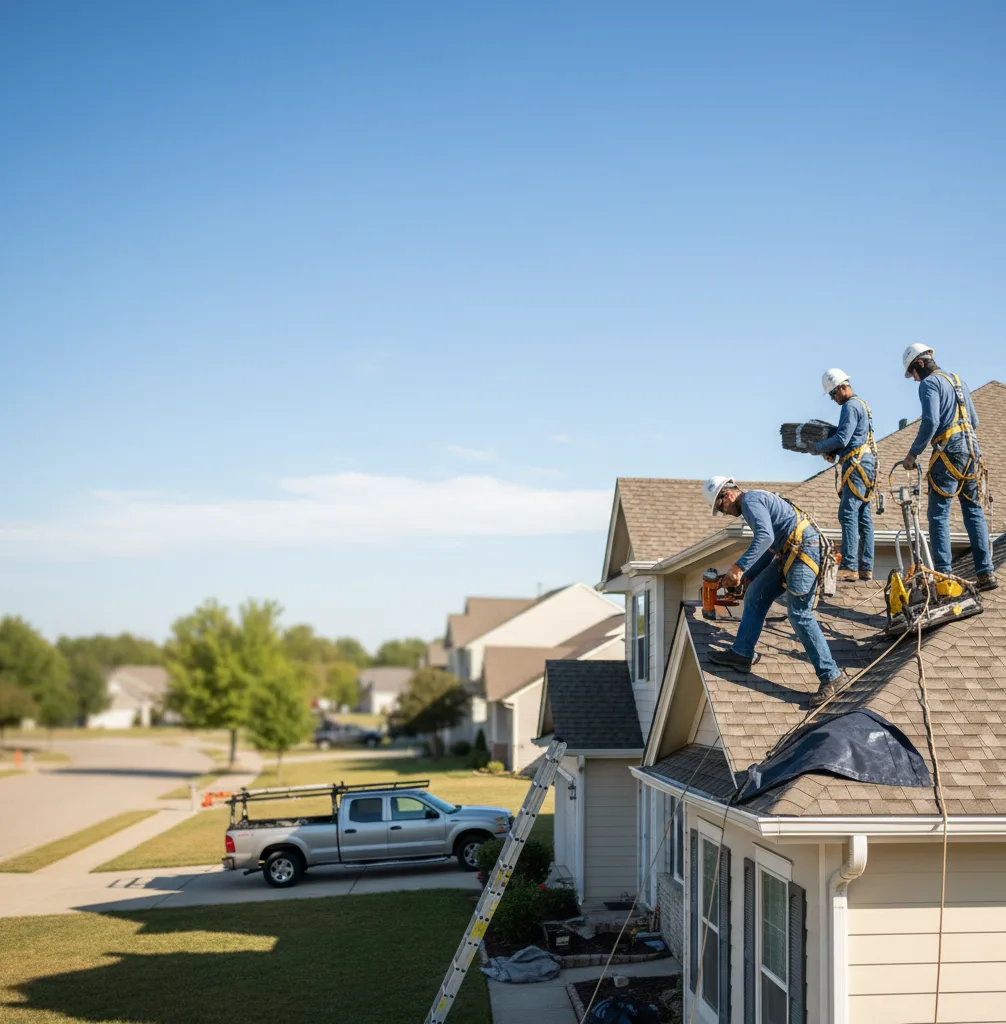 Roof Repair in Toomsuba